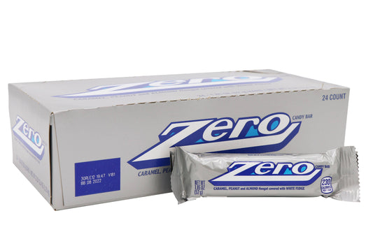 Zero Candy Bar, 1.85oz, 24ct Case