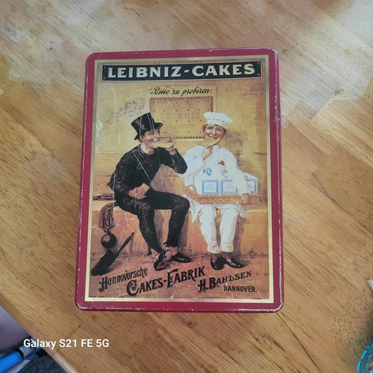 Leibniz Cakes Vintage Tin